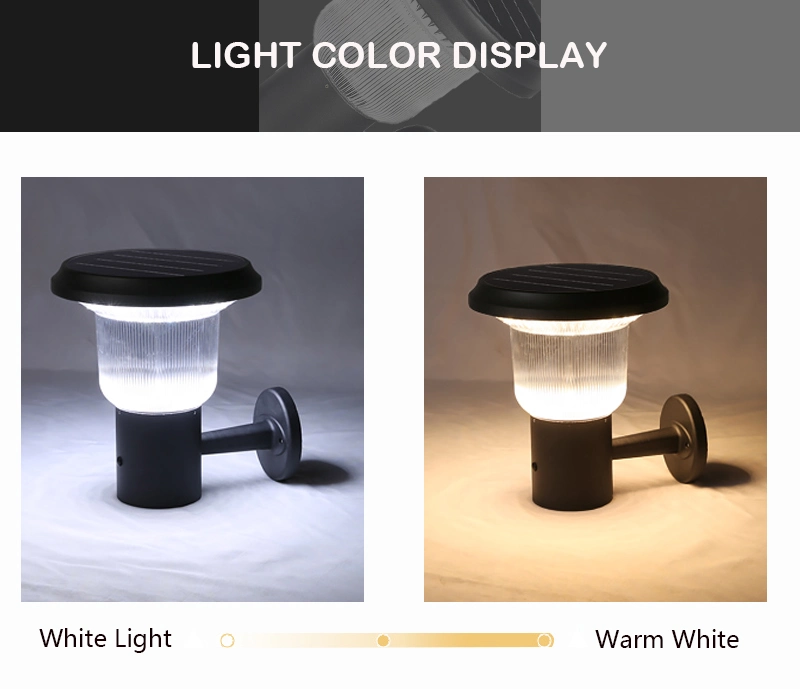 Luce solare impermeabile all'aperto all'ingrosso della parete di IP65 3000K 6000K con CE RoHS