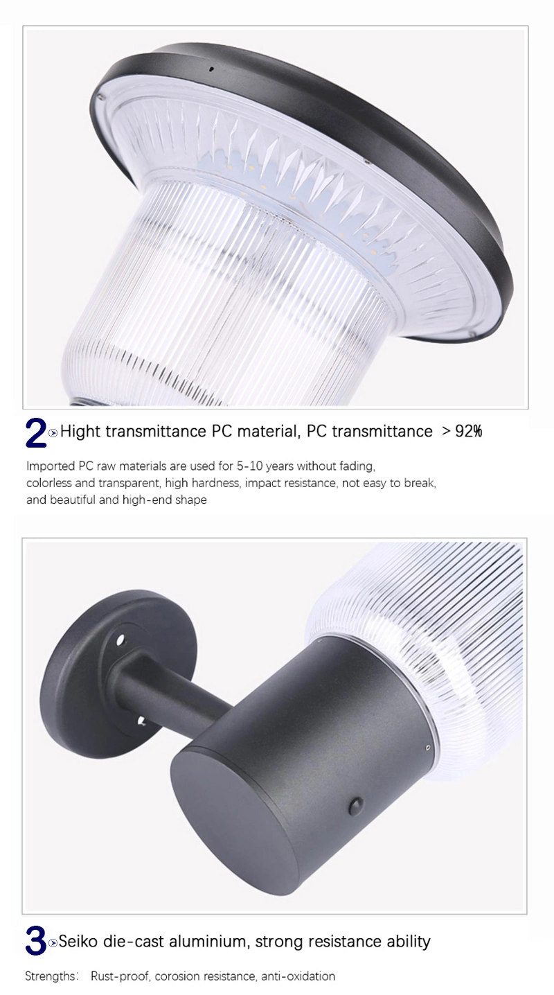 Luce solare impermeabile all'aperto all'ingrosso della parete di IP65 3000K 6000K con CE RoHS