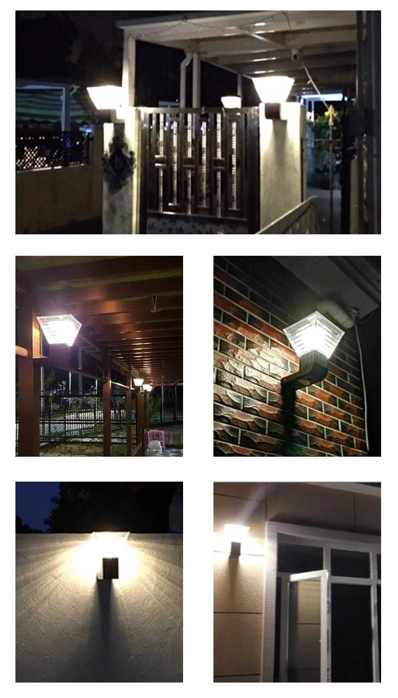Luce solare impermeabile all'aperto all'ingrosso della parete di IP65 3000K 6000K con CE RoHS