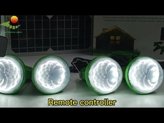 Sistema di illuminazione domestica solare mini telecomandato 435lum da 14 ore a 48 ore di orario di lavoro