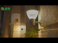 Parete solare all'aperto elegante progettata Lamp-B4001 del LED della lampada da parete del sensore del giardino impermeabile solare del sistema