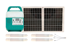 Sistemi completi Kits-12V di Offgrid della Camera delle batterie a energia solare portatili del pannello