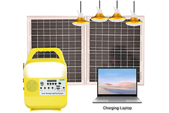 Energia rinnovabile domestica solare del sistema di immagazzinamento dell'energia della batteria 818 e prodotti verdi con luce ed il fan