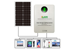 Generatore del sistema 150W 300W di immagazzinamento dell'energia di SRE918 ROHS PV con la centrale elettrica del litio del pannello solare